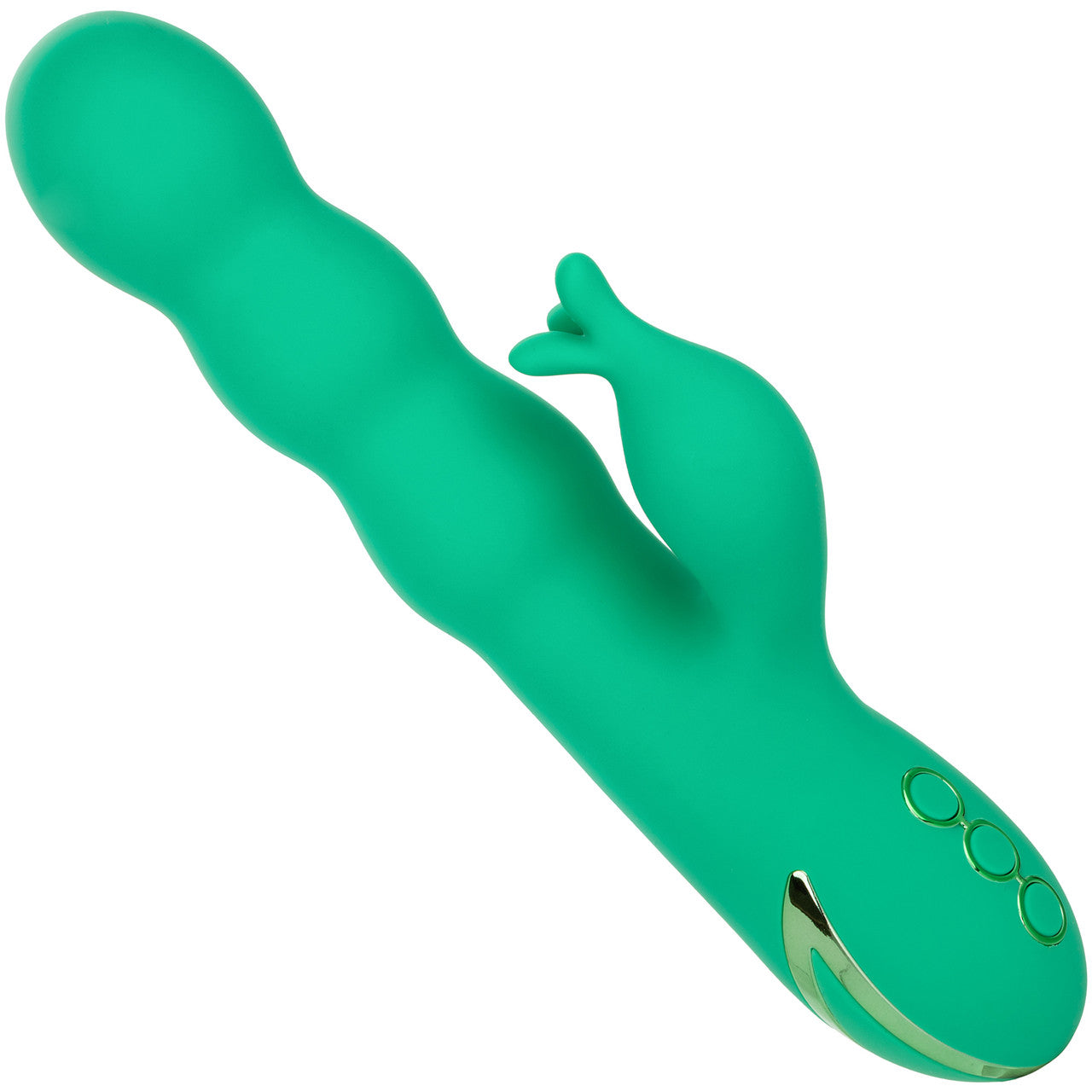 California Dreaming Sonoma Satisfyer Rabbit Style Thrusting Silicone G-Spot Vibrator By CalExotics