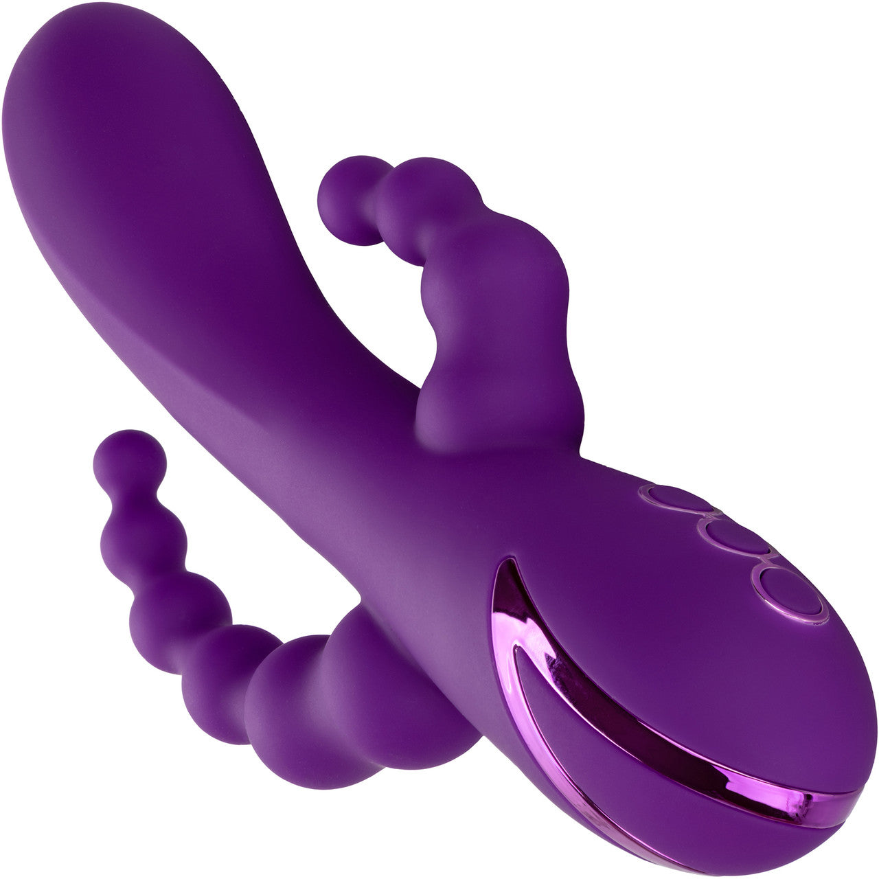 California Dreaming Long Beach Bootylicious Triple Stimulation Silicone Vibrator By CalExotics