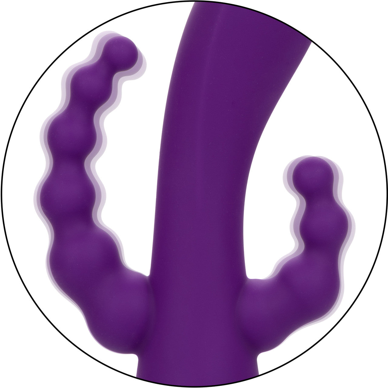 California Dreaming Long Beach Bootylicious Triple Stimulation Silicone Vibrator By CalExotics