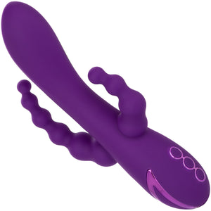 California Dreaming Long Beach Bootylicious Triple Stimulation Silicone Vibrator By CalExotics