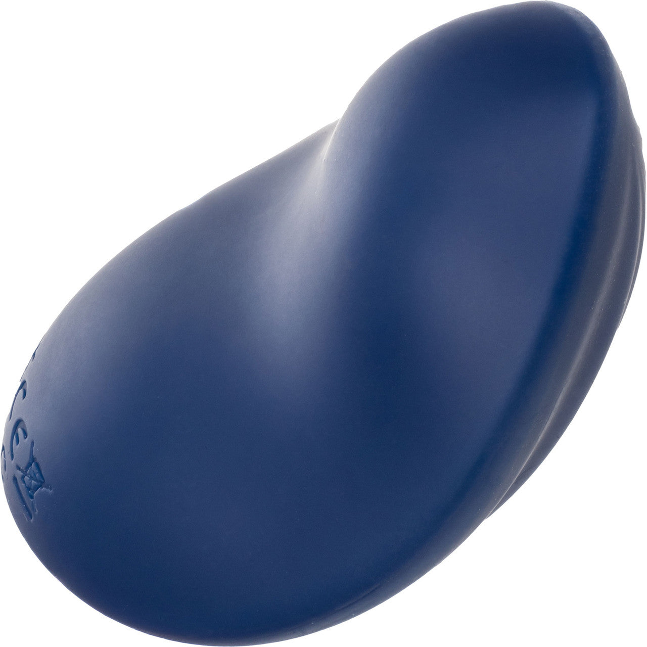 Cashmere Velvet Curve Rechargeable Waterproof Silicone Vibrator By CalExotics - Blue