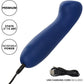 Cashmere Satin G Rechargeable Waterproof Silicone G-Spot Vibrator By CalExotics - Blue