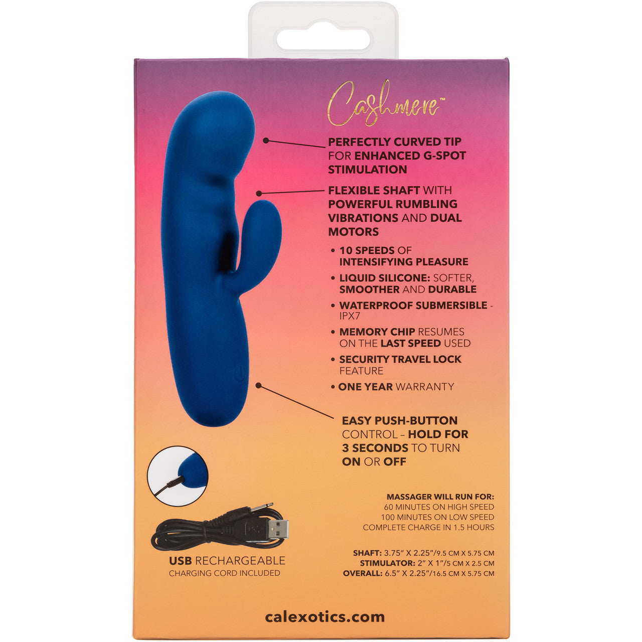 Rechargeable Silicone Rabbit Vibrator Rechargeable Silicone Rabbit Vibrator