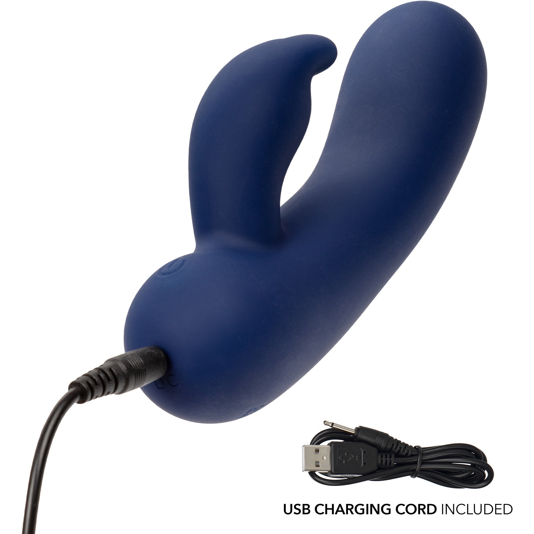 Cashmere Silk Bunny Silicone Dual Stimulation Vibrator By CalExotics Cashmere Silk Bunny Silicone Dual Stimulation Vibrator By CalExotics