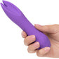 Gia Dual Flicker Rechargeable Waterproof Silicone Vibrator By CalExotics - Purple