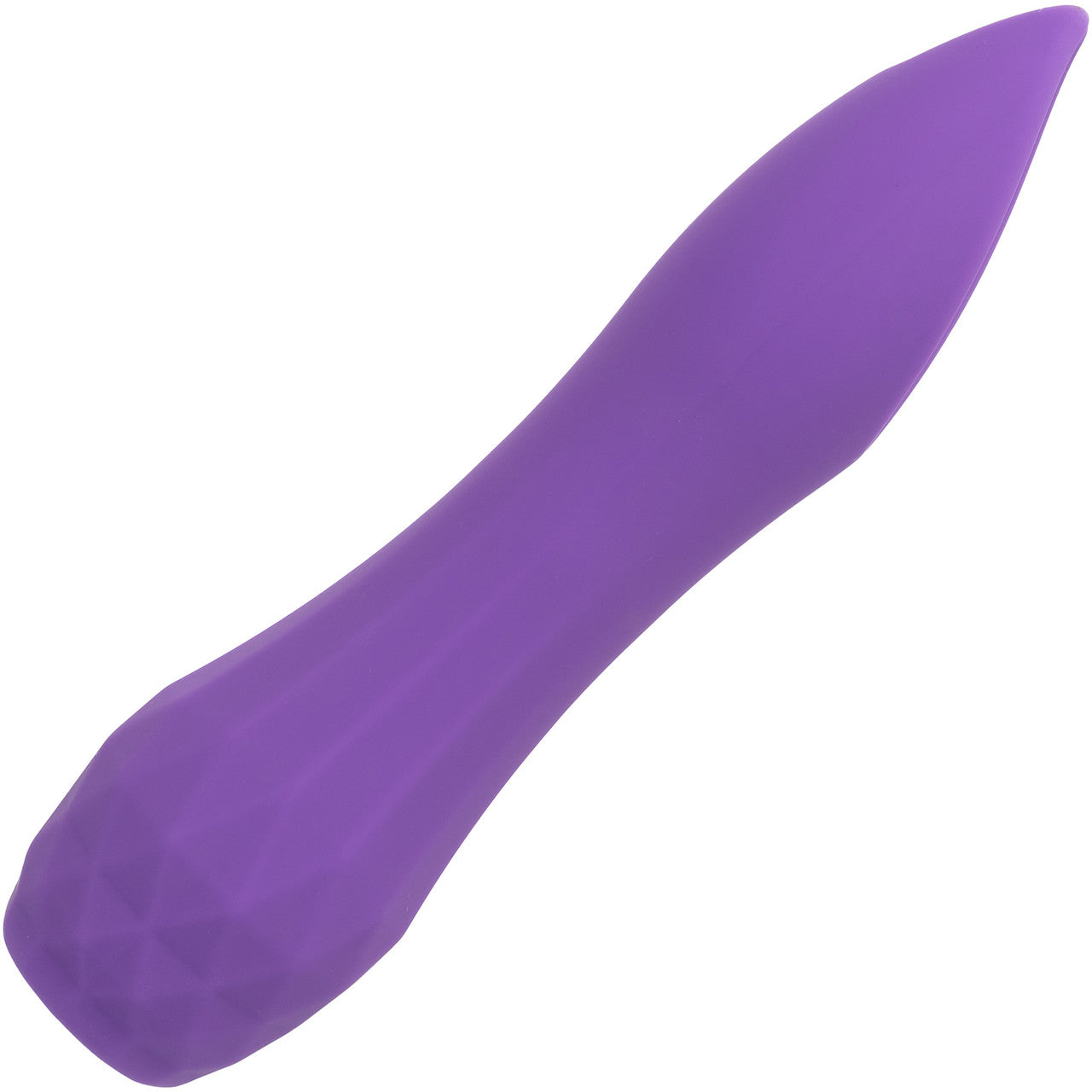 Gia Dual Flicker Rechargeable Waterproof Silicone Vibrator By CalExotics - Purple