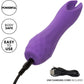 Gia Dual Flicker Rechargeable Waterproof Silicone Vibrator By CalExotics - Purple