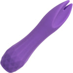 Gia Dual Flicker Rechargeable Waterproof Silicone Vibrator By CalExotics - Purple