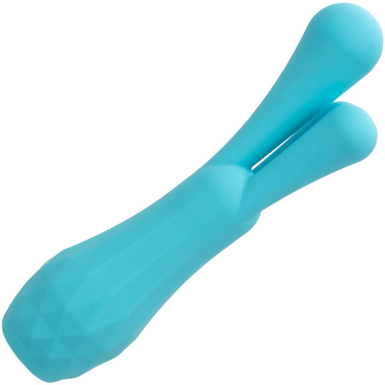 Gia Triple Teaser Rechargeable Waterproof Silicone Vibrator By CalExotics - Blue