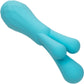 Gia Triple Teaser Rechargeable Waterproof Silicone Vibrator By CalExotics - Blue