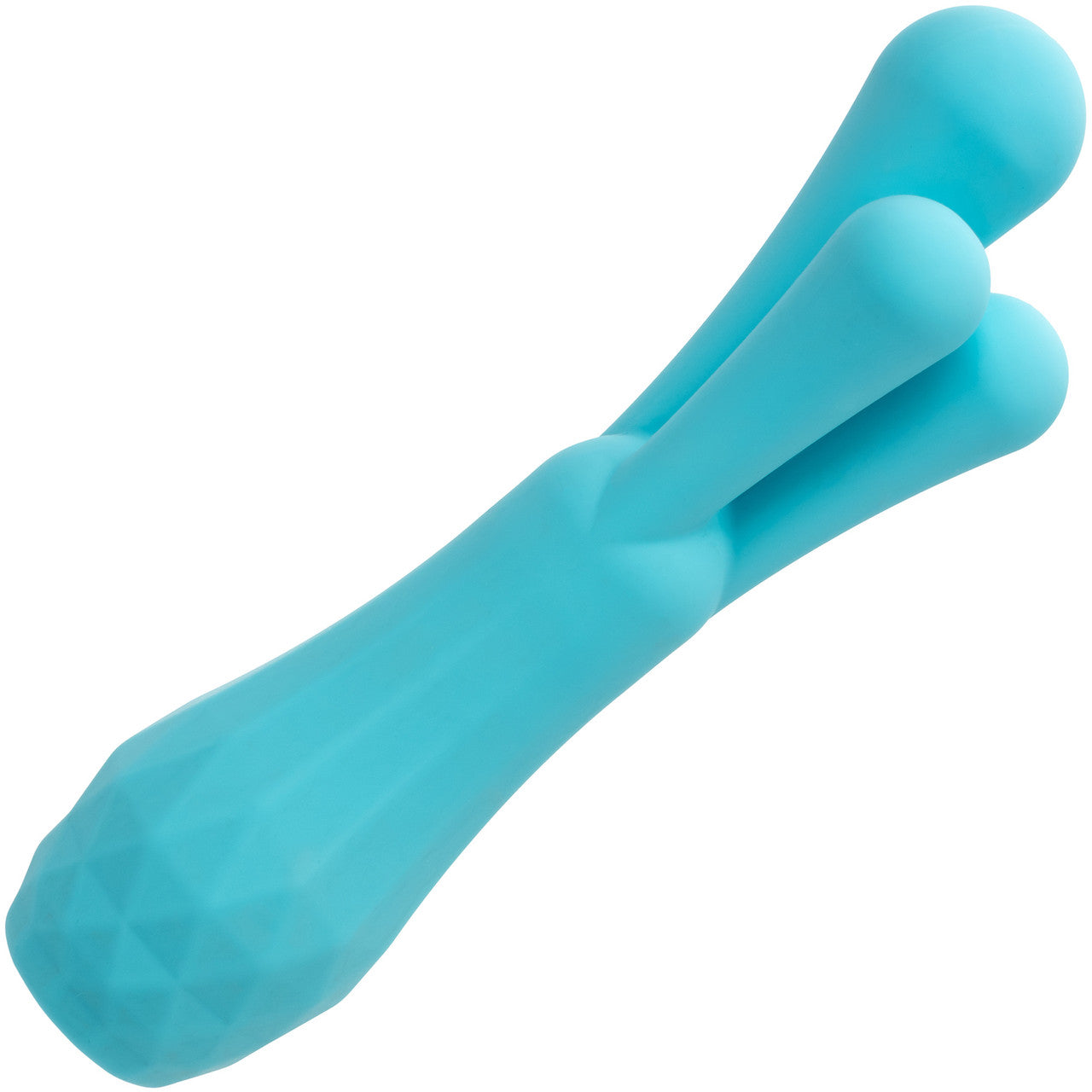 Gia Triple Teaser Rechargeable Waterproof Silicone Vibrator By CalExotics - Blue