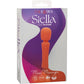 Stella Liquid Silicone Mini Massager Rechargeable Waterproof Wand Style Vibrator By CalExotics - Orange