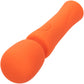 Stella Liquid Silicone Mini Massager Rechargeable Waterproof Wand Style Vibrator By CalExotics - Orange