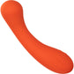 Stella Liquid Silicone G-Wand Waterproof Rechargeable G-Spot Vibrator By CalExotics - Orange