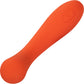 Stella Liquid Silicone G-Wand Waterproof Rechargeable G-Spot Vibrator By CalExotics - Orange