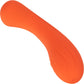 Stella Liquid Silicone G-Wand Waterproof Rechargeable G-Spot Vibrator By CalExotics - Orange