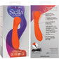 Stella Liquid Silicone G-Wand Waterproof Rechargeable G-Spot Vibrator By CalExotics - Orange