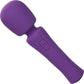 Stella Liquid Silicone Massager Rechargeable Wand Style Vibrator By CalExotics - Purple