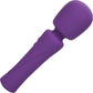 Stella Liquid Silicone Massager Rechargeable Wand Style Vibrator By CalExotics - Purple