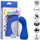 Cascade Curve Rechargeable Silicone G-Spot Vibrator By CalExotics