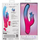 Elation™ Rechargeable Silicone Dual Stimulator With Suction By CalExotics