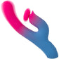 Elation™ Rechargeable Silicone Thrusting Dual Stimulator By CalExotics