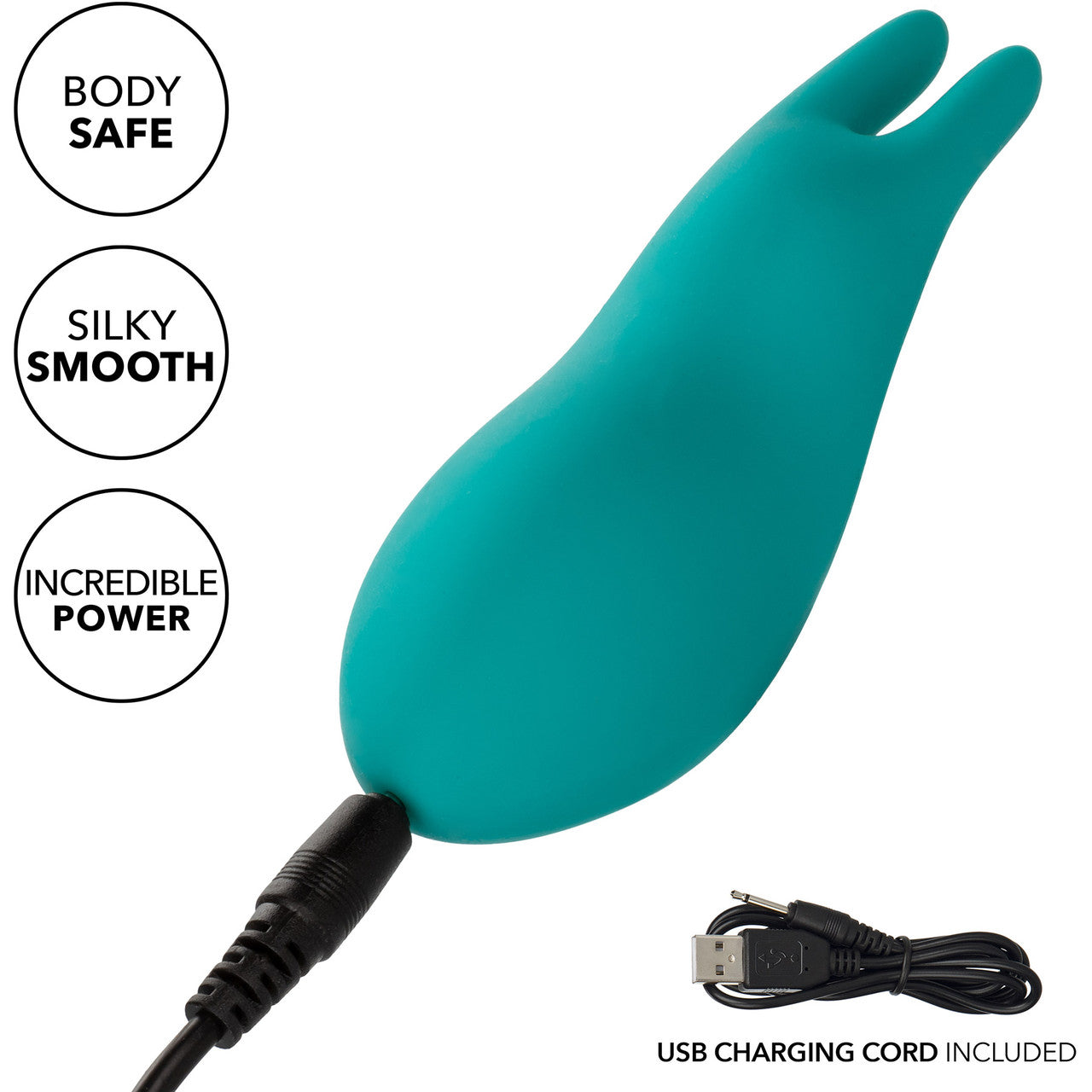 Pixies Bunny Rechargeable Silicone Finger Vibrator By CalExotics