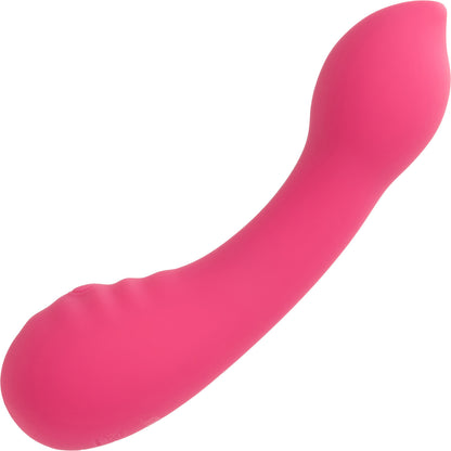 Liquid Silicone Pixies Teaser Rechargeable Waterproof Vibrator By CalExotics - Pink