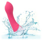 Liquid Silicone Pixies Teaser Rechargeable Waterproof Vibrator By CalExotics - Pink