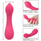 Liquid Silicone Pixies Teaser Rechargeable Waterproof Vibrator By CalExotics - Pink