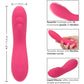 Liquid Silicone Pixies Ripple Rechargeable Waterproof Vibrator By CalExotics - Pink