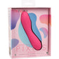 Liquid Silicone Pixies Ripple Rechargeable Waterproof Vibrator By CalExotics - Pink