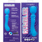 Rumbler Rumble Wand Rechargeable Silicone Double Ended Vibrator