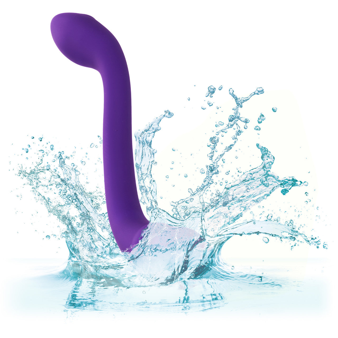 Pretty Little Wands Charmer Rechargeable Silicone Flexible Vibrator By CalExotics - Purple