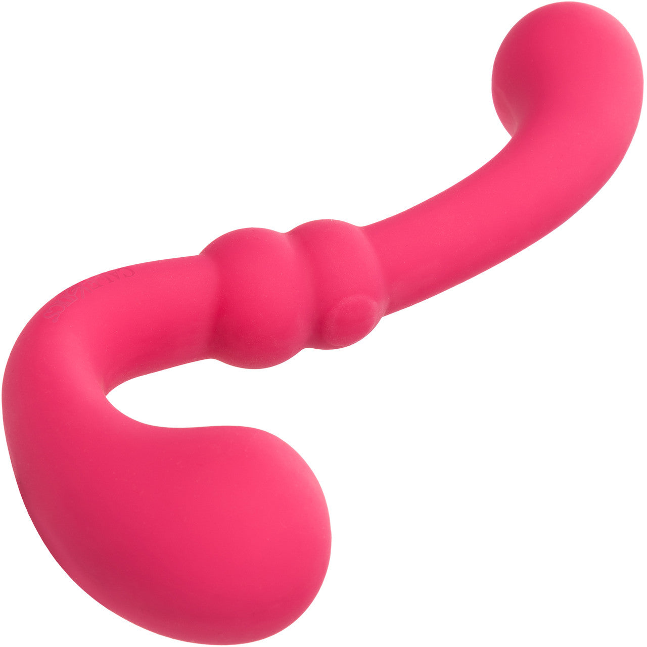 Pretty Little Wands Curvy Rechargeable Silicone Flexible Vibrator By CalExotics - Pink