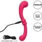 Pretty Little Wands Curvy Rechargeable Silicone Flexible Vibrator By CalExotics - Pink