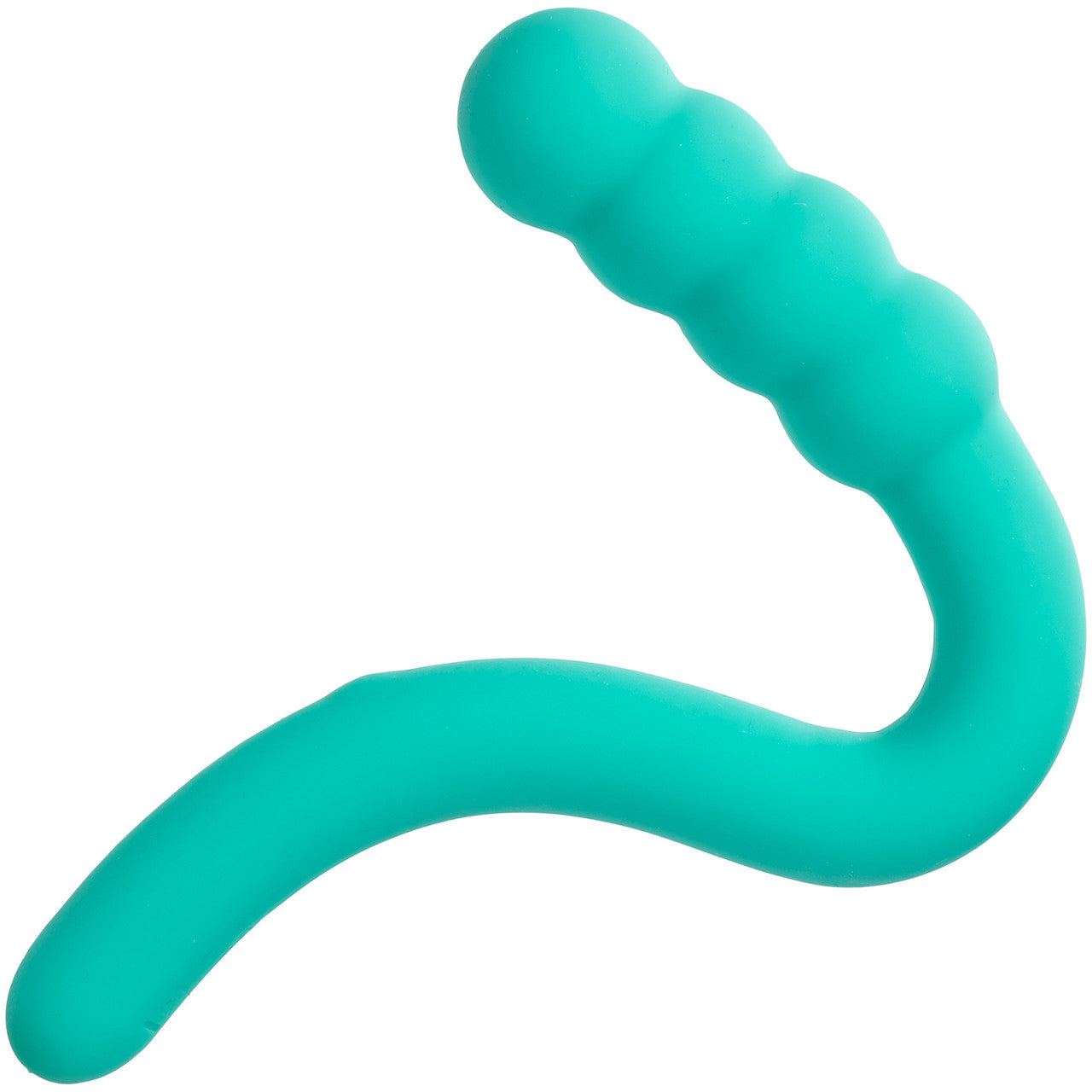 Pretty Little Wands Bubbly Rechargeable Silicone Flexible Vibrator By CalExotics - Aqua