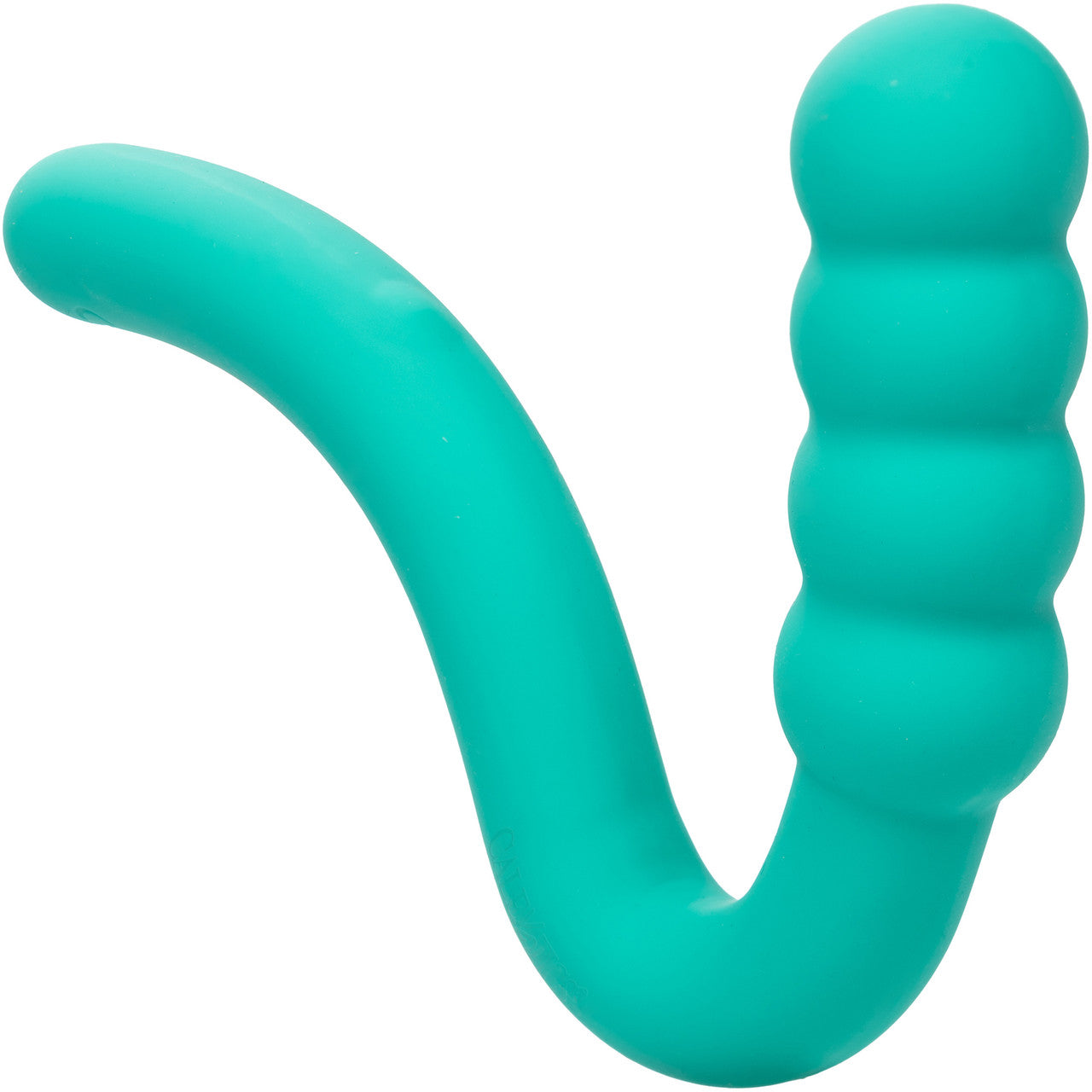 Pretty Little Wands Bubbly Rechargeable Silicone Flexible Vibrator By CalExotics - Aqua