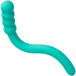 Pretty Little Wands Bubbly Rechargeable Silicone Flexible Vibrator By CalExotics - Aqua