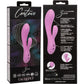 Contour Zoie Silicone Waterproof Rechargeable Rabbit Style Vibrator By CalExotics