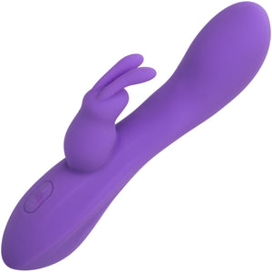 Flex Bend & Hold Double Rumbler Waterproof Silicone Rabbit Vibrator By CalExotics
