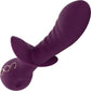 Obsession Lover Rechargeable Waterproof Silicone Dual Stimulation Vibrator By CalExotics - Purple