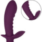 Obsession Lover Rechargeable Waterproof Silicone Dual Stimulation Vibrator By CalExotics - Purple