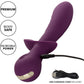 Obsession Lover Rechargeable Waterproof Silicone Dual Stimulation Vibrator By CalExotics - Purple