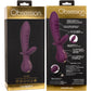 Obsession Lover Rechargeable Waterproof Silicone Dual Stimulation Vibrator By CalExotics - Purple