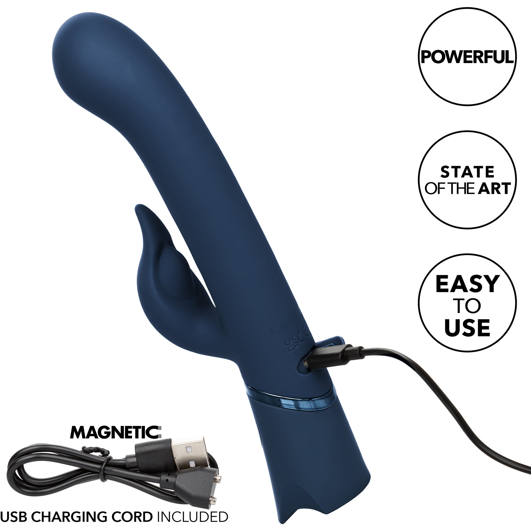 Orgasmatron Digital G-Teaser Rechargeable Waterproof Silicone Dual Stimulation Massager