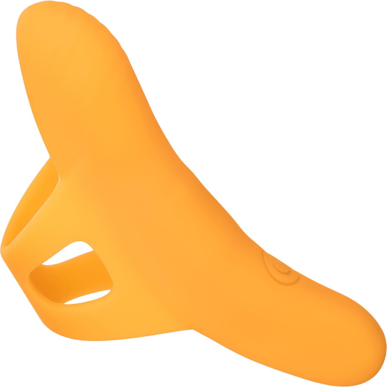 Neon Vibes - The Pleasure Vibe Rechargeable Waterproof Silicone Finger Vibrator By CalExotics - Orange