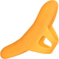 Neon Vibes - The Pleasure Vibe Rechargeable Waterproof Silicone Finger Vibrator By CalExotics - Orange