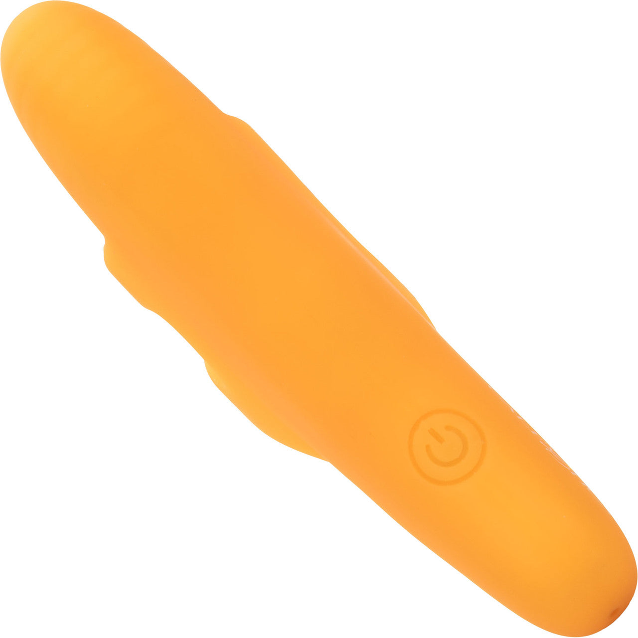 Neon Vibes - The Pleasure Vibe Rechargeable Waterproof Silicone Finger Vibrator By CalExotics - Orange