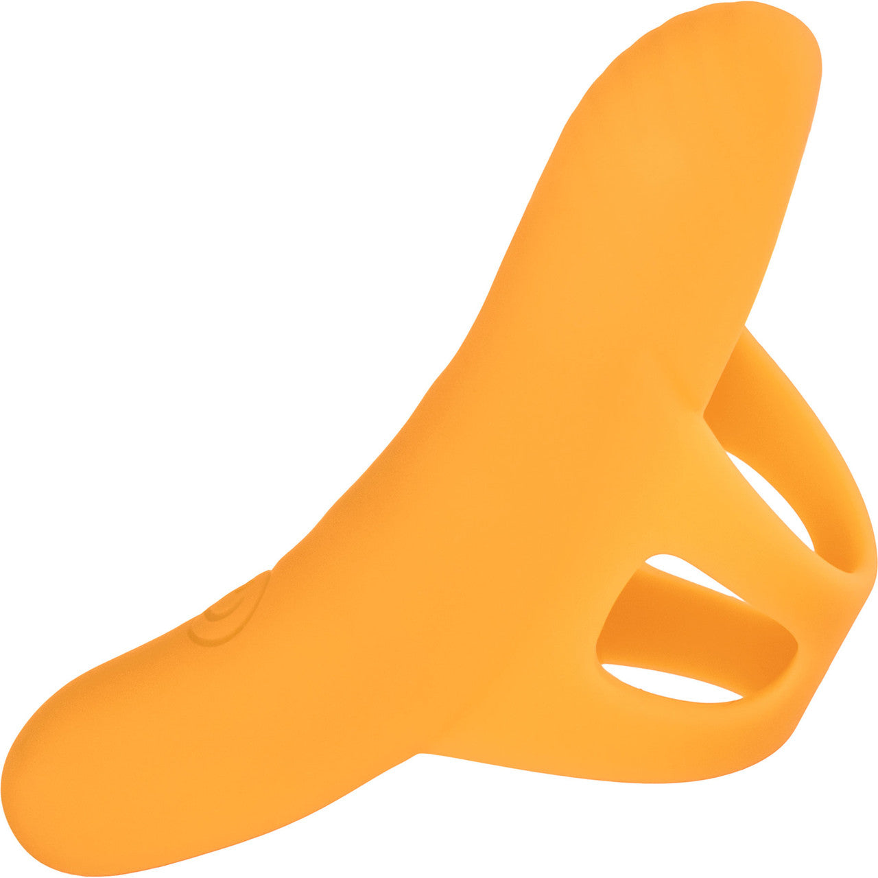 Neon Vibes - The Pleasure Vibe Rechargeable Waterproof Silicone Finger Vibrator By CalExotics - Orange